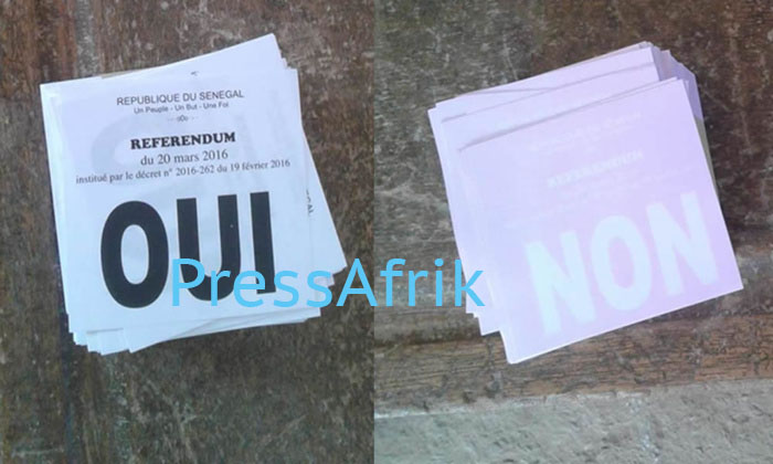 Référendum - Rufisque  Est (Ecole Gouye mouride): "Nous n'avons pas accès à la liste des inscrits", (mandataire du Non)