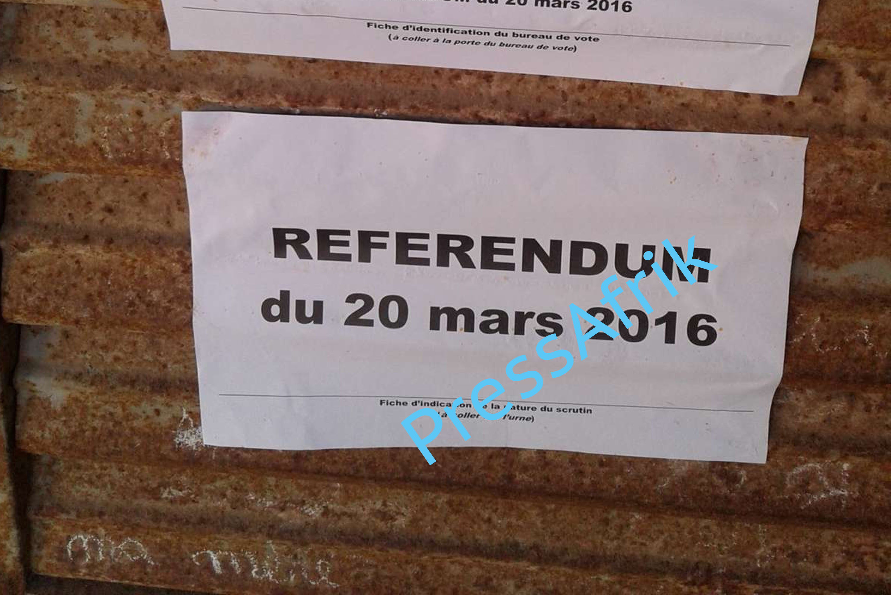 Référendum - Thiès (Centre Ali BA): Thierno Alassane Sall remporte son bureau de vote