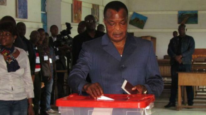 Congo: le président Sassou Nguesso réélu au premier tour (officiel)