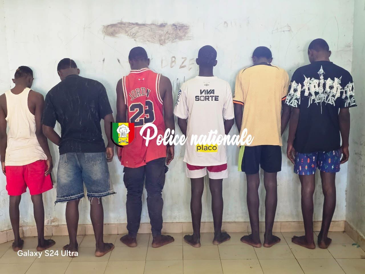 Six individus arrêtés à Jaaxay pour vols nocturnes avec violences