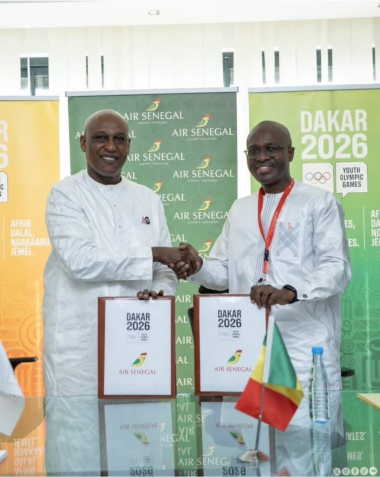 JOJ 2026 : Air Sénégal devient le transporteur et le sponsor officiel 