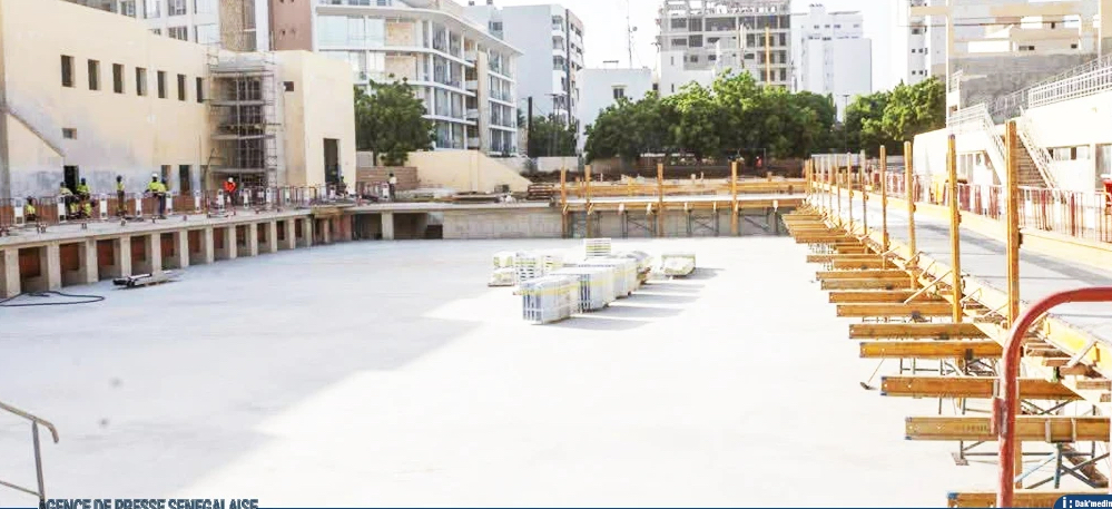 JOJ Dakar 2026 : 60 % des travaux du stade Iba-Mar-Diop déjà réalisés, livraison prévue en mars