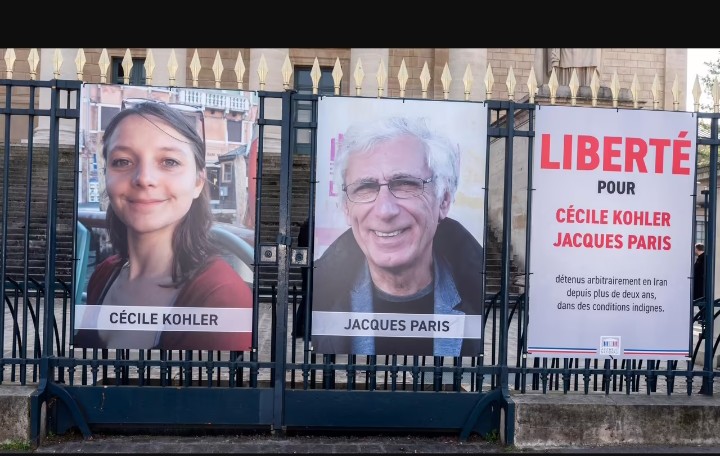 Cécile Kohler et Jacques Paris sont sortis de prison après plus de trois ans de détention en Iran