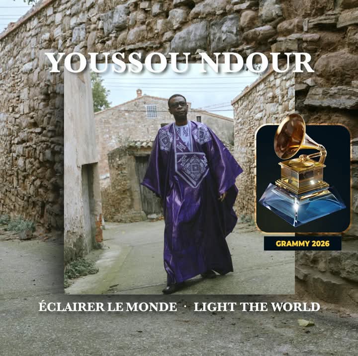 L’album de Youssou Ndour “Éclairer le monde” nominé aux Grammy Awards 