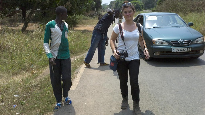 Centrafrique: des photographies en hommage à Camille Lepage à Bangui