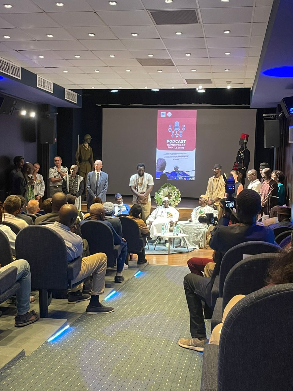 Mémoire des tirailleurs : un podcast pour rétablir la vérité historique présenté à Dakar