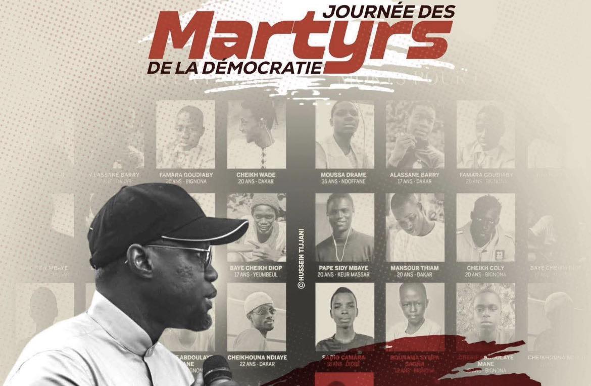PASTEF reporte la Journée des Martyrs et Victimes au 7 décembre