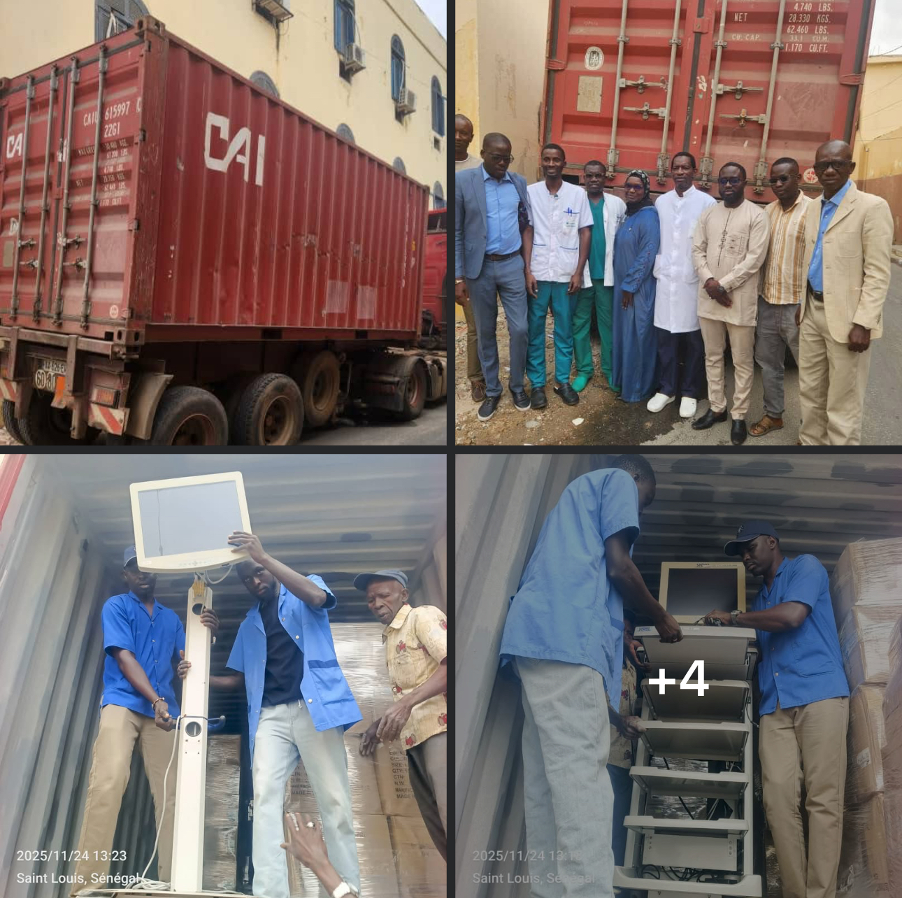 Saint-Louis : l’hôpital régional reçoit un lot médical de 25 millions FCFA 