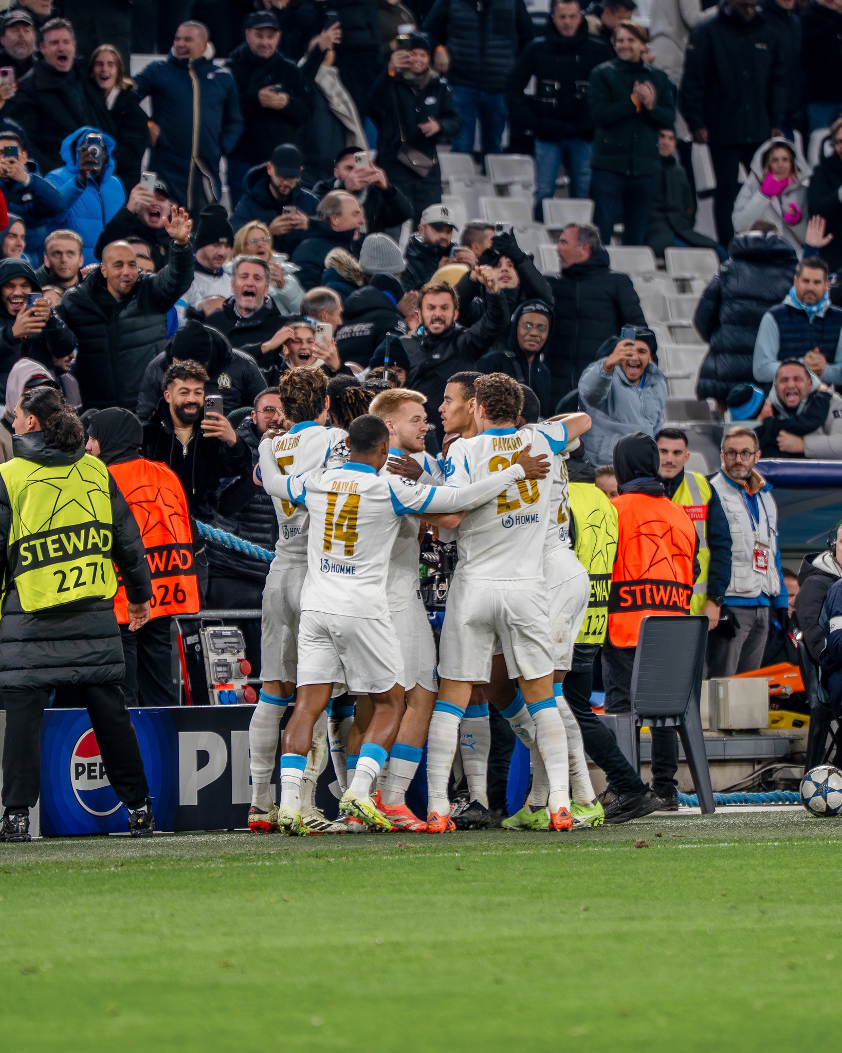 Ligue des champions :  L'Olympique de Marseille renverse Newcastle grâce à Pierre-Emerick Aubameyang