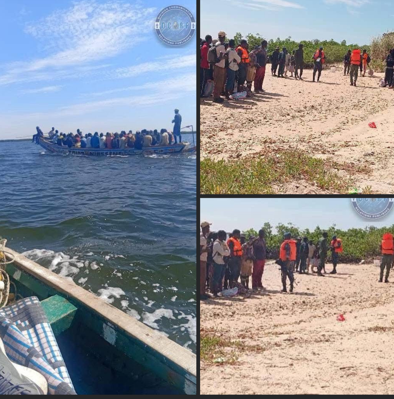 Foundiougne : 44 candidats à la migration irrégulière interpellés à Félane