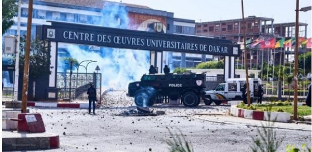 UCAD : les étudiants ont repris les manifestations ce mardi