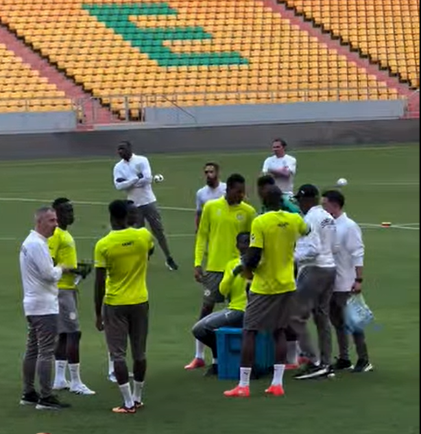 CAN 2025 : huit (8) « Lions » présents au premier galop d’entrainement