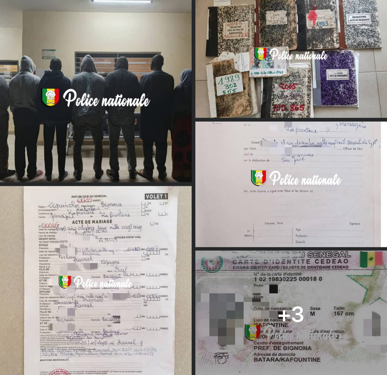 Trafic de documents administratifs : un réseau démantelé dans une mairie à Ziguinchor