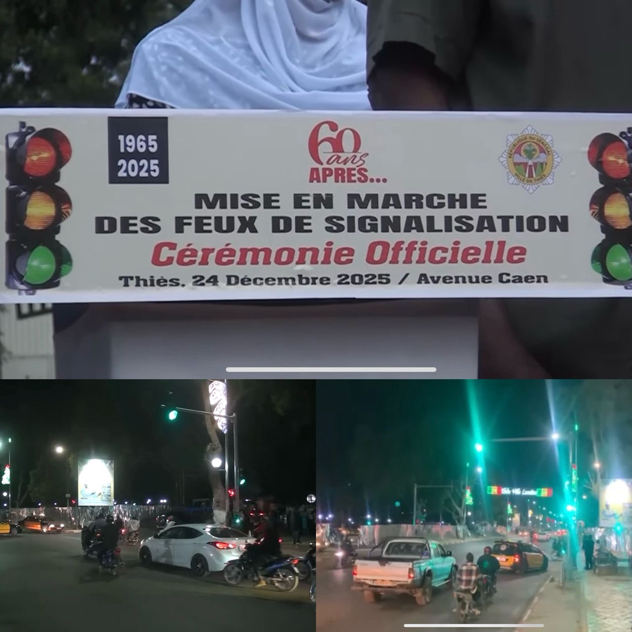 Thiès : cinq ronds-points désormais équipés de feux de signalisation