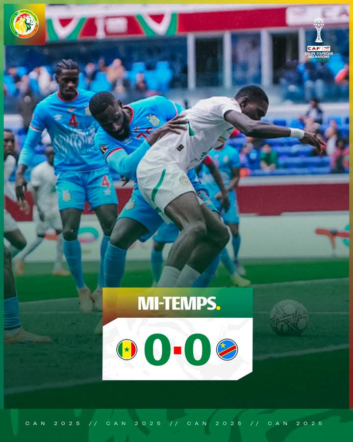 CAN 2025 - Sénégal – RDC : des “Lions” séduisants mais inefficaces en première période
