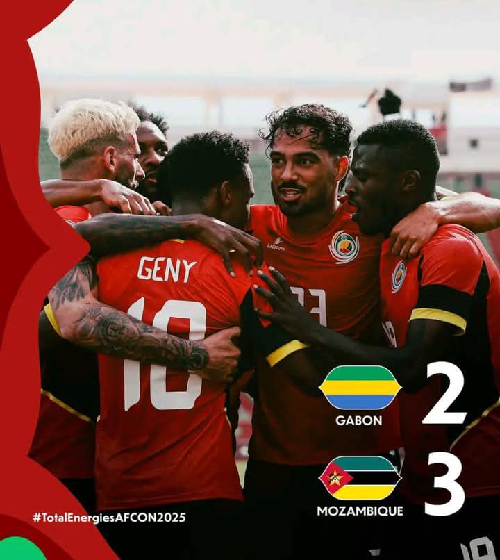 CAN 2025 : victoire historique du Mozambique, le Gabon au bord de l'élimination