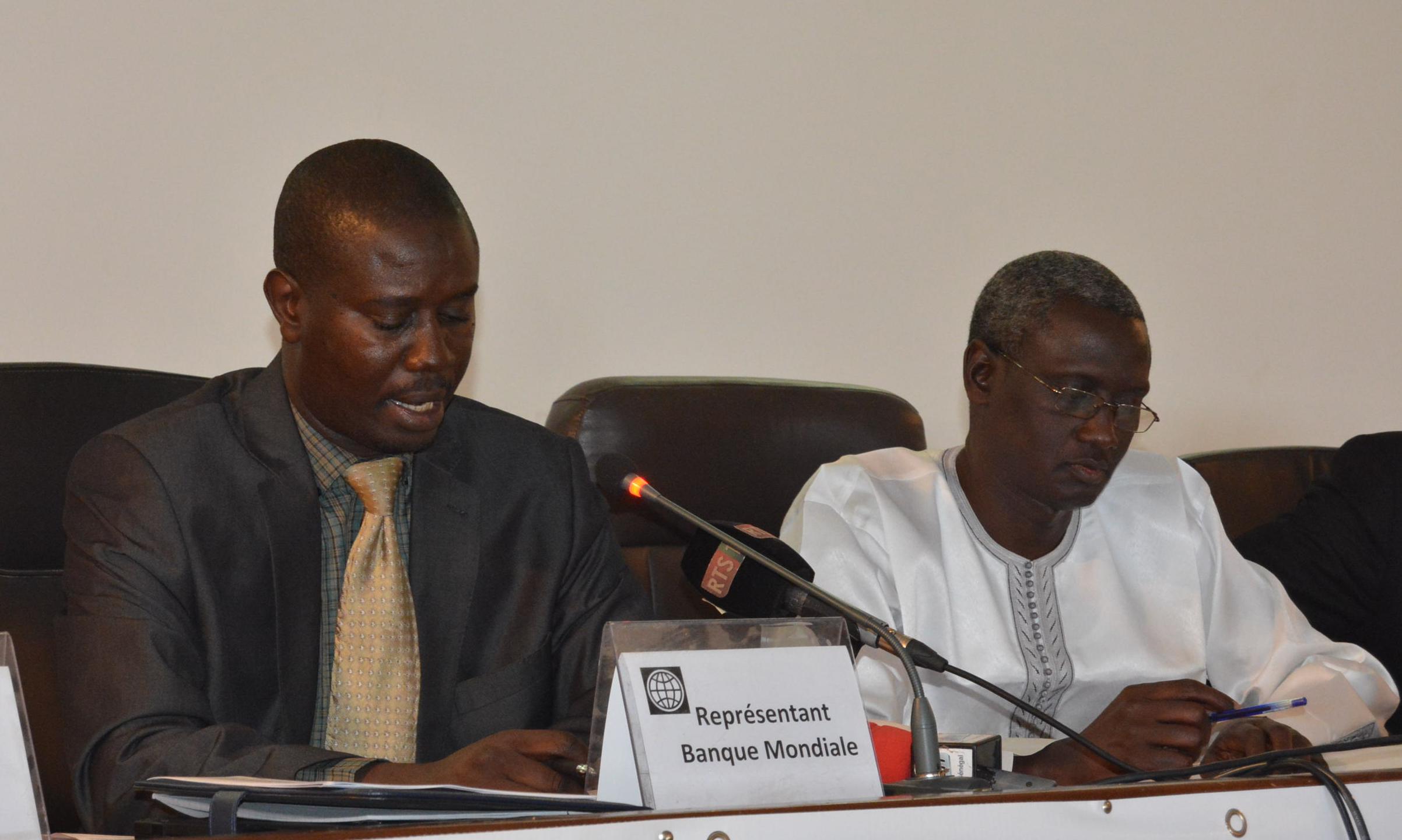 Atelier de dissémination de l’ICC : 2,2 millions de dollars octroyés par la Banque Mondiale