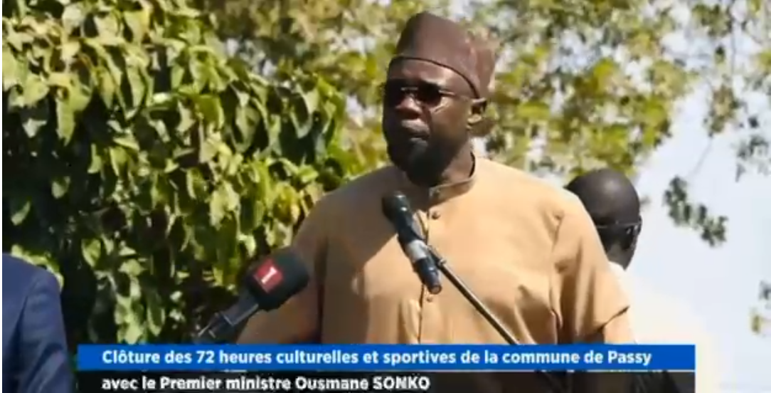Clôture des 72 heures de Passy : Ousmane Sonko réaffirme la reddition des comptes et le refus de l’impunité