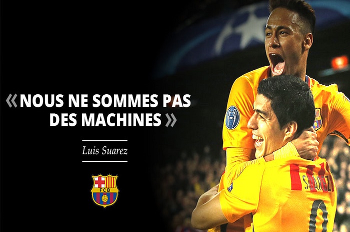 Suarez vole au secours de Neymar