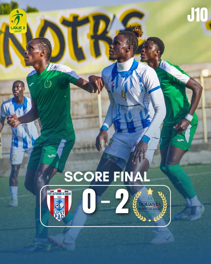 Ligue 2 – 10e journée : l’AS Douanes assure, le Ndiambour se relance