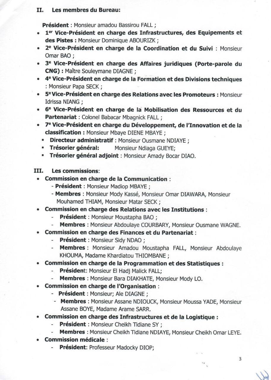 Comité National de Gestion des Courses Hippiques : un arrêté fixe les missions et la composition du bureau