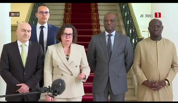 Dakar : Mercedes Vera Martin, nouvelle cheffe du FMI, rencontre Diomaye pour  «définir une feuille de route»