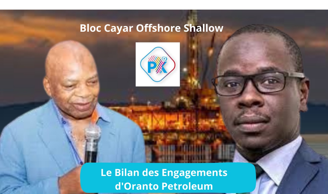Cayar Offshore Shallow : Coulisses d'un divorce  entre le Sénégal et Oranto Petroleum