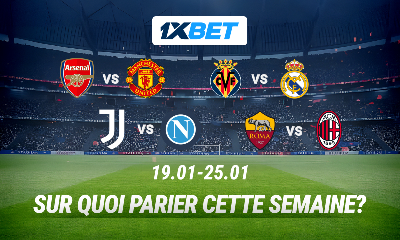 Les championnats européens en plein essor : vivez un week-end footballistique inoubliable avec 1xBet !