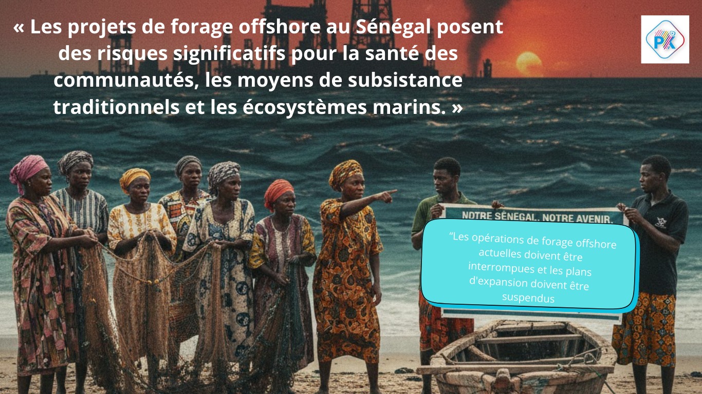 Pollution : Le forage Offshore pose des risques environnementaux au Sénégal, selon un livre blanc