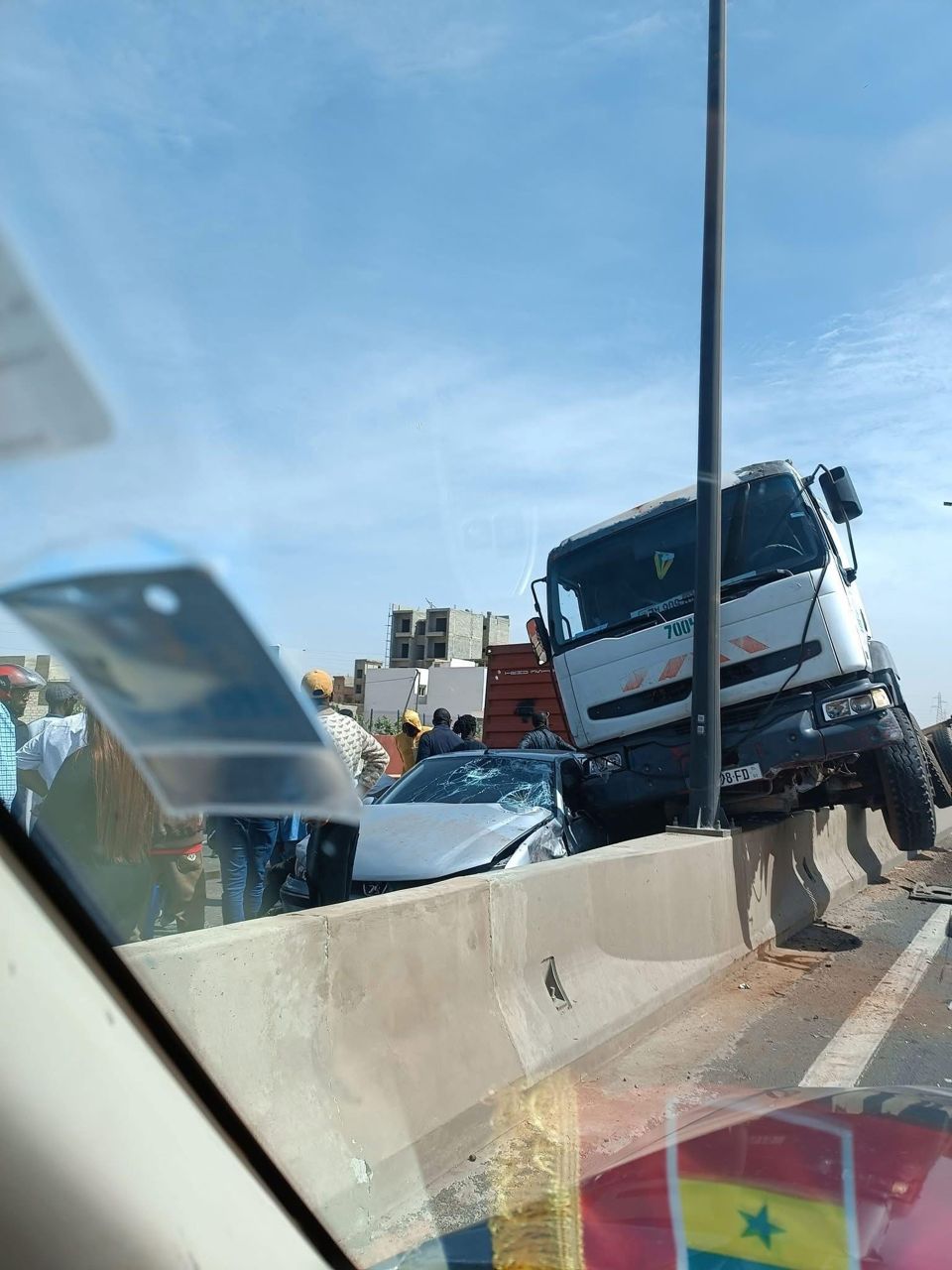 ​Accident mortel sur l’autoroute de l’Avenir: le chauffeur du camion placé en garde à vue pour «homicide involontaire»