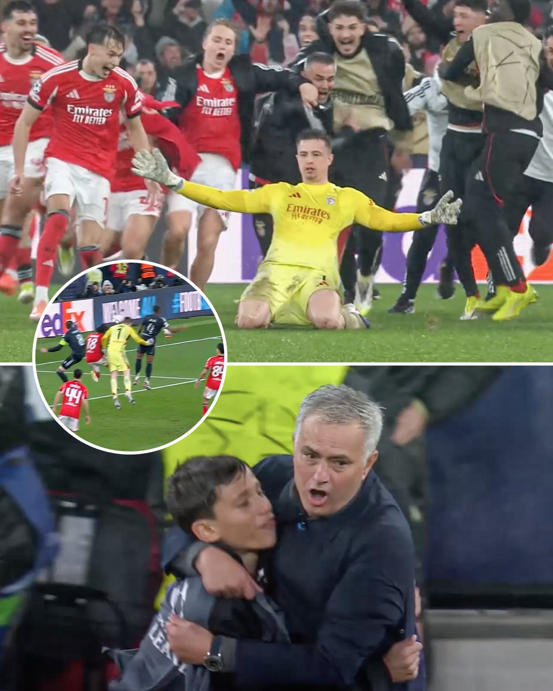 Ligue des Champions : le but irréel de Trubin, gardien de Benfica, qui élimine l’OM