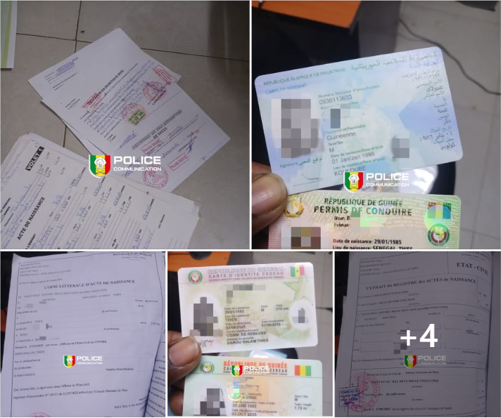 Saint-Louis : un réseau de fraude à l’identité nationale démantelé par la DNLT, deux individus déférés 