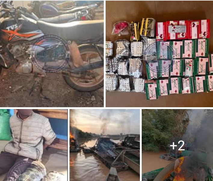 Orpaillage clandestin, drogue et produits prohibés : la Gendarmerie frappe fort