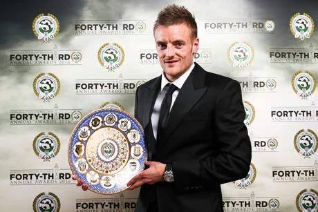 Jamie Vardy (Leicester) élu joueur de l'année par les journalistes