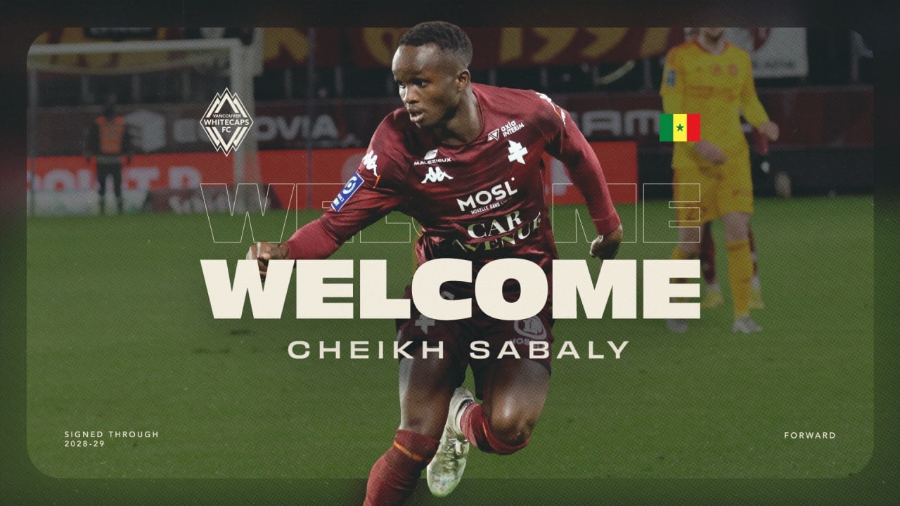 Transfert : Cheikh Sabaly signe chez les Vancouver Whitecaps au Canada