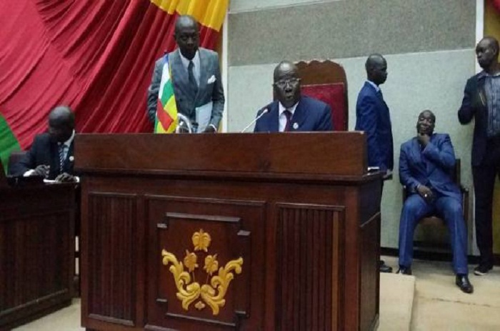 CENTRAFRIQUE: ABDOU KARIM MECKASSOUA EST ÉLU PRÉSIDENT DE L’ASSEMBLÉE NATIONALE.