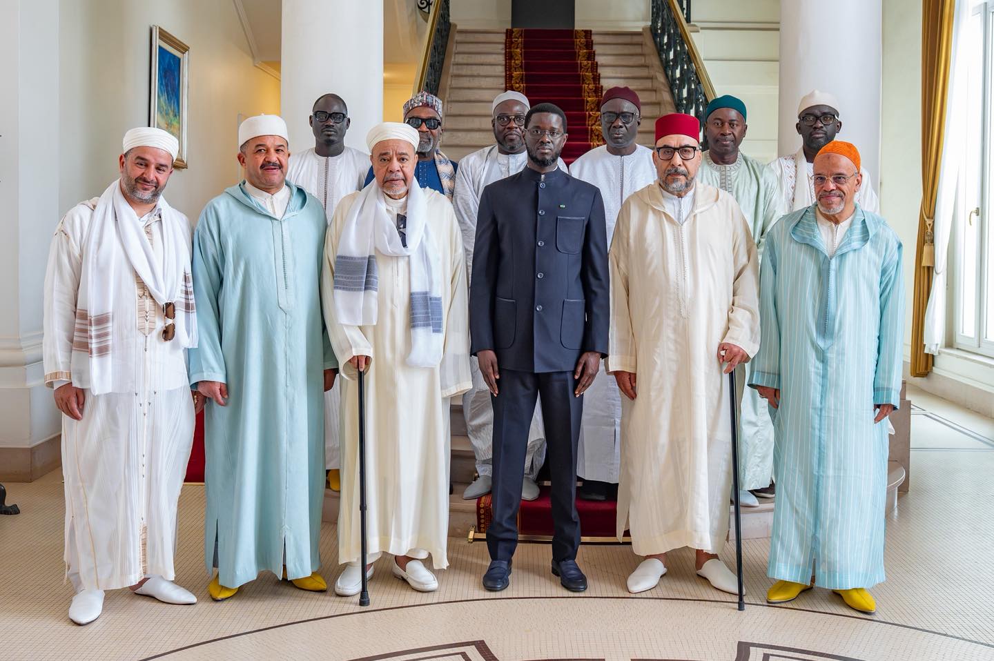 Hadaratoul Jummah nationale : le Président Diomaye reçoit les organisateurs et le Khalife du Maroc