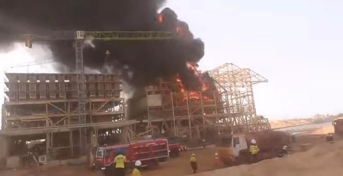 Alerte à Diogo : incendie maîtrisé sur le site minier d'Eramet Grande Côte, aucun blessé n'est à déplorer