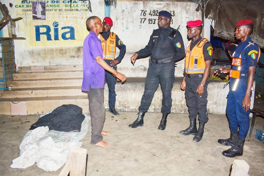 Dakar : la police lance une vaste opération de désencombrement dans le centre-ville