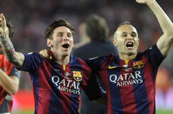 Barça, Iniesta : "Avoir Messi donne l'impression de jouer à 12"
