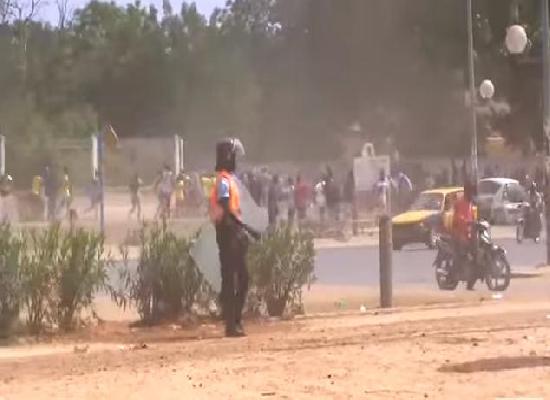 Thiès : les élèves encore dans la rue