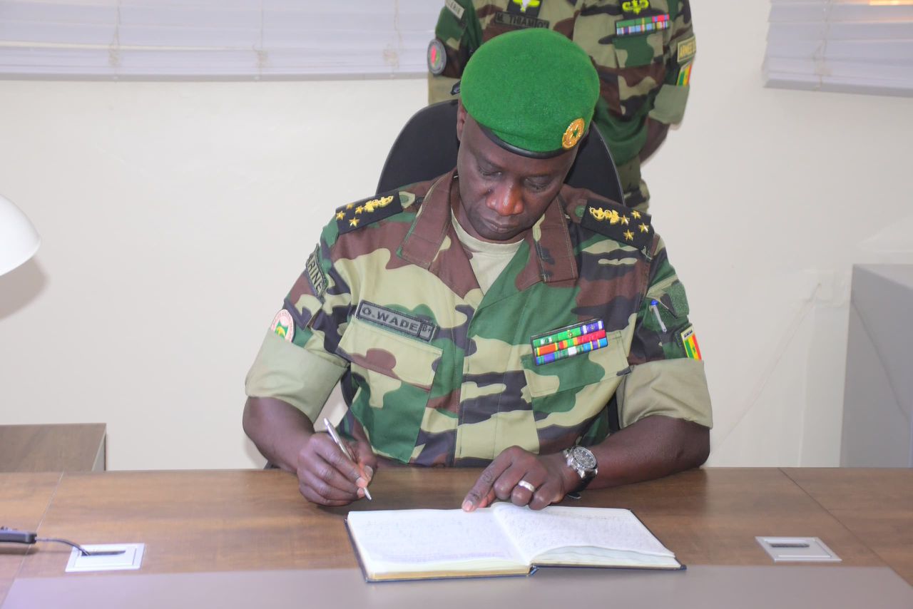 Kaolack : le chef d’état-major général des armées en visite à la Zone militaire n°3