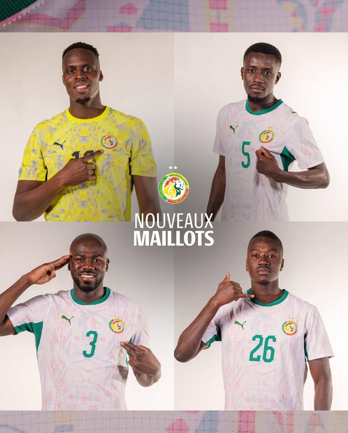 Amical Sénégal-Pérou: les « Lions » vont jouer avec deux étoiles sur leur maillot