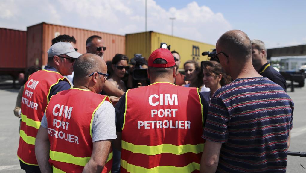 Mouvement contre la loi Travail: le terminal pétrolier du Havre reste perturbé