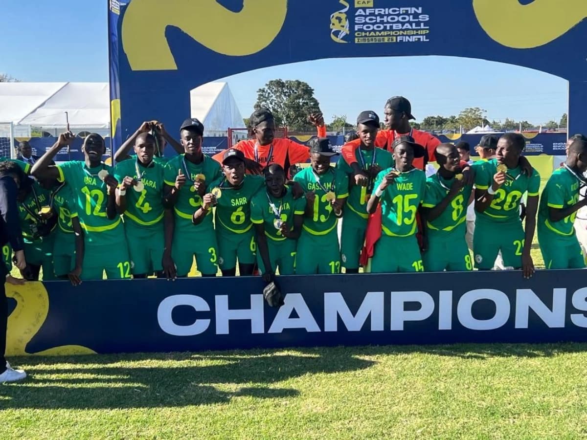 Championnat d'Afrique scolaire 2026 : le Sénégal sacré champion au Zimbabwe