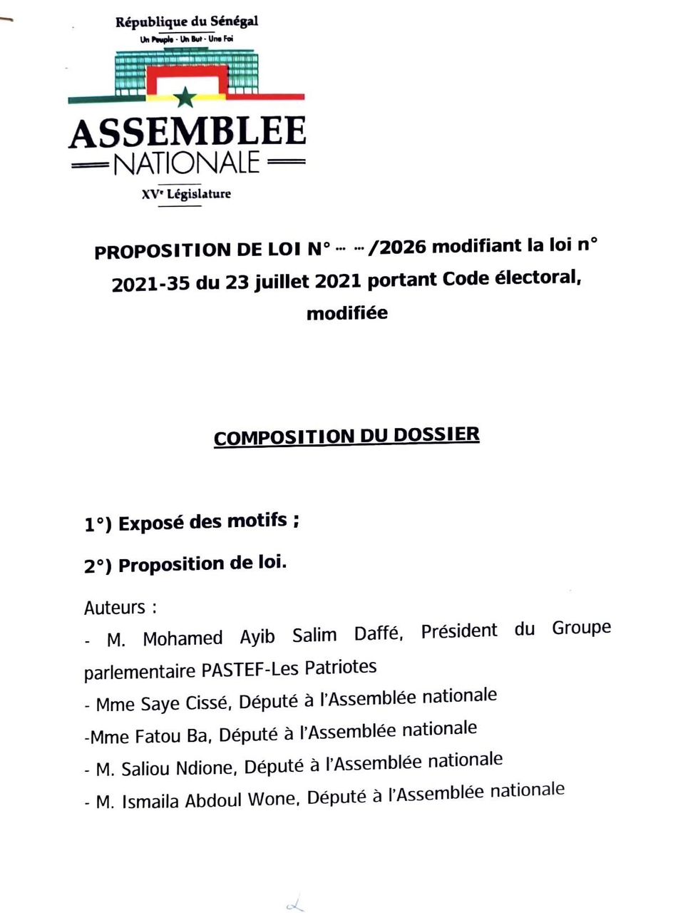 Proposition de loi modifiant le Code électoral : ce qu’il faut savoir