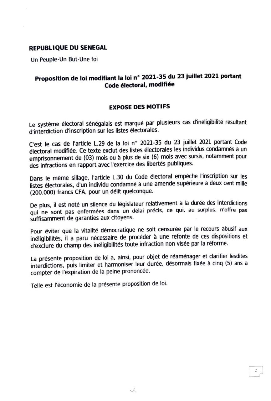 Proposition de loi modifiant le Code électoral : ce qu’il faut savoir
