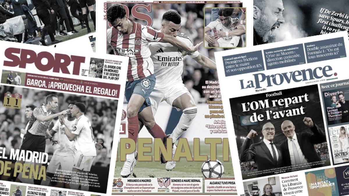 Barcelone se moque du Real Madrid après sa déconvenue, la télévision madrilène fustige l'arbitrage