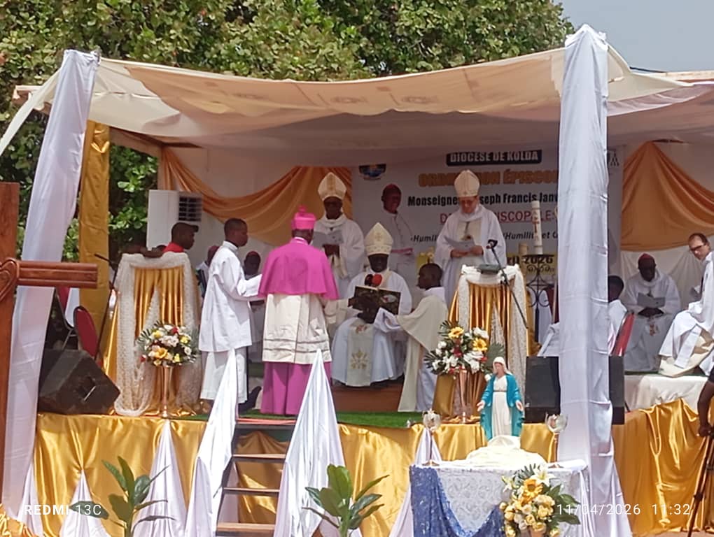 Ordination épiscopale à Kolda : Mgr Joseph Francis Janvier Badji fait son entrée dans le collège des évêques