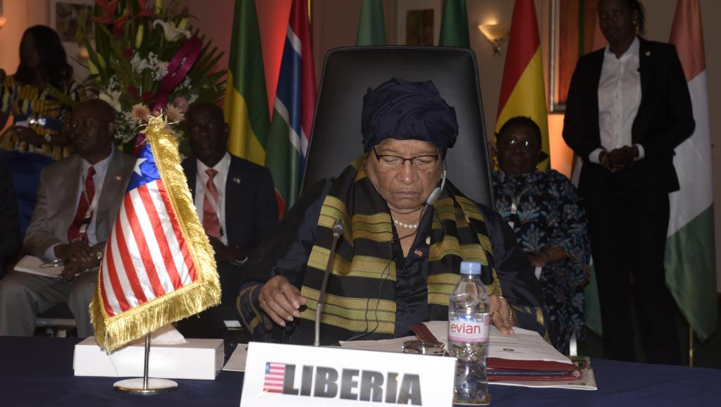 La présidente du Liberia Ellen Johnson Sirleaf nommée présidente de la Cédéao